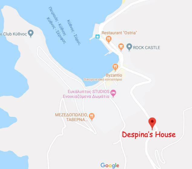 Despinas House Kythnos Villa Bagian luar foto